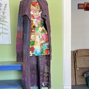 Maurices Multicolor Long Cardigan